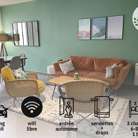 Le Cocon Troyen - 6-8P - 2 Parking Gratuits Apartment Troyes Luaran gambar