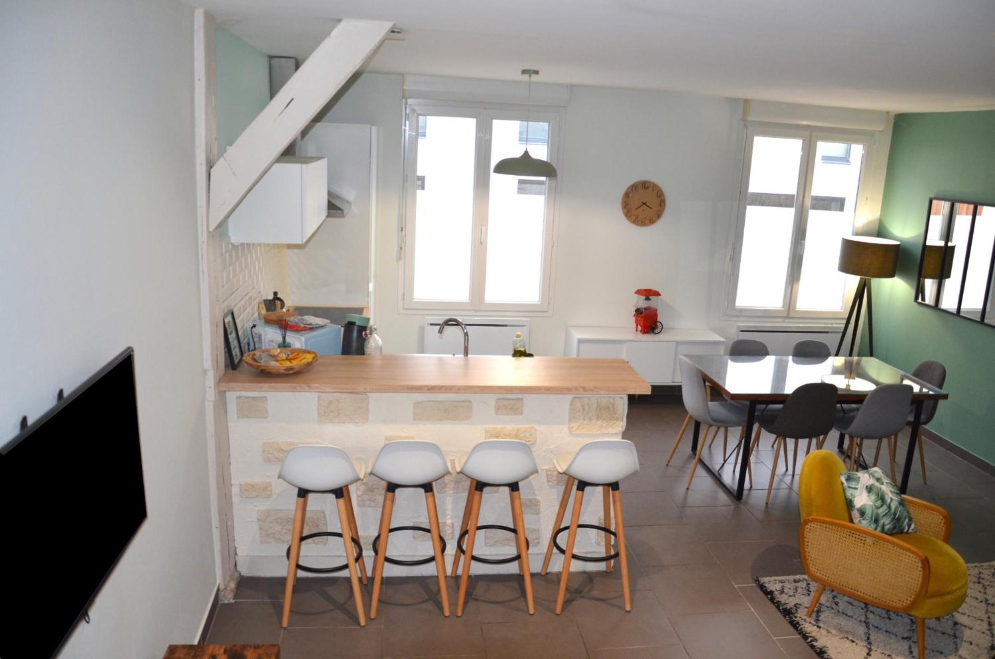 Le Cocon Troyen - 6-8P - 2 Parking Gratuits Apartment Troyes Luaran gambar