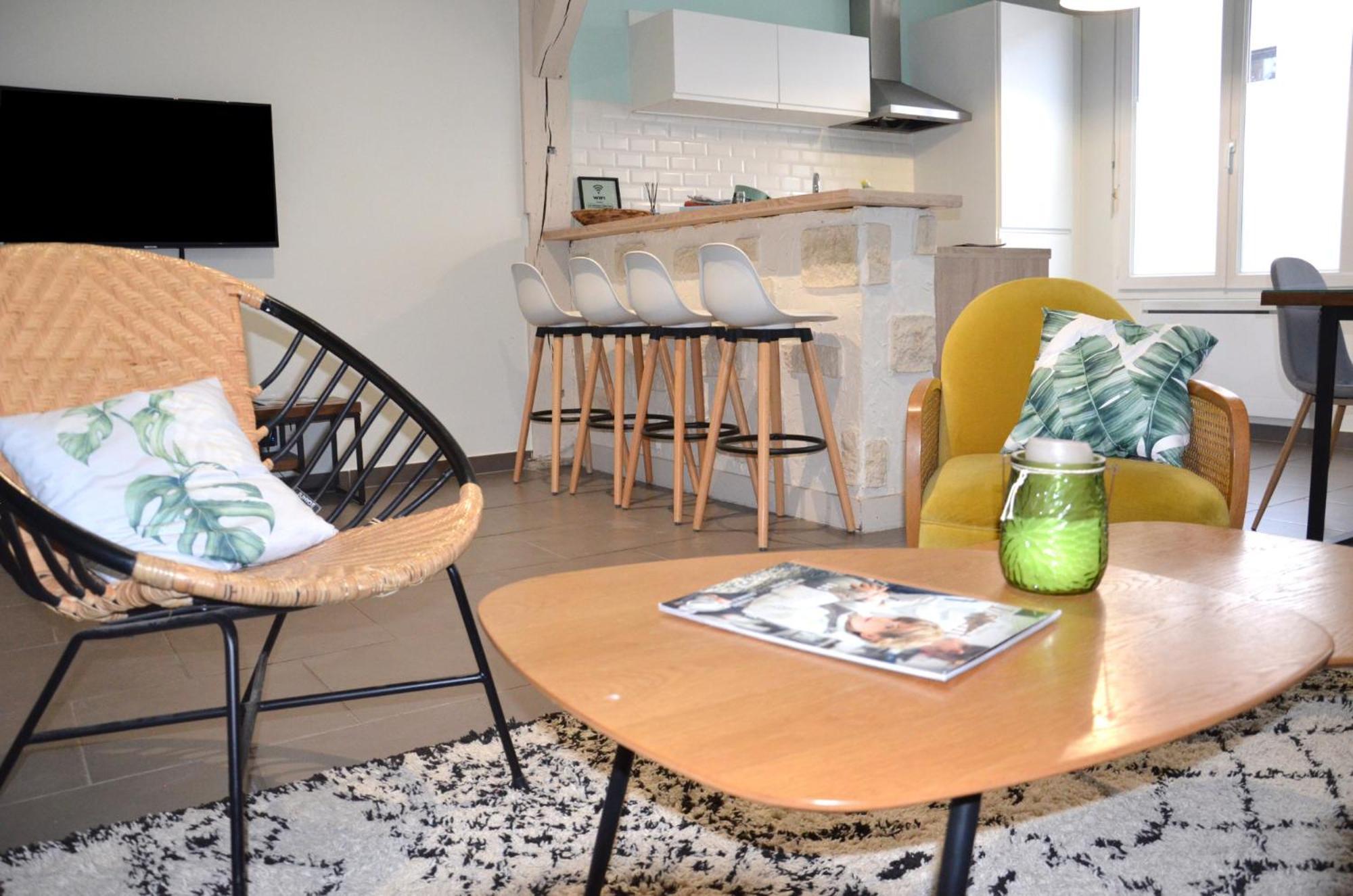 Le Cocon Troyen - 6-8P - 2 Parking Gratuits Apartment Troyes Luaran gambar