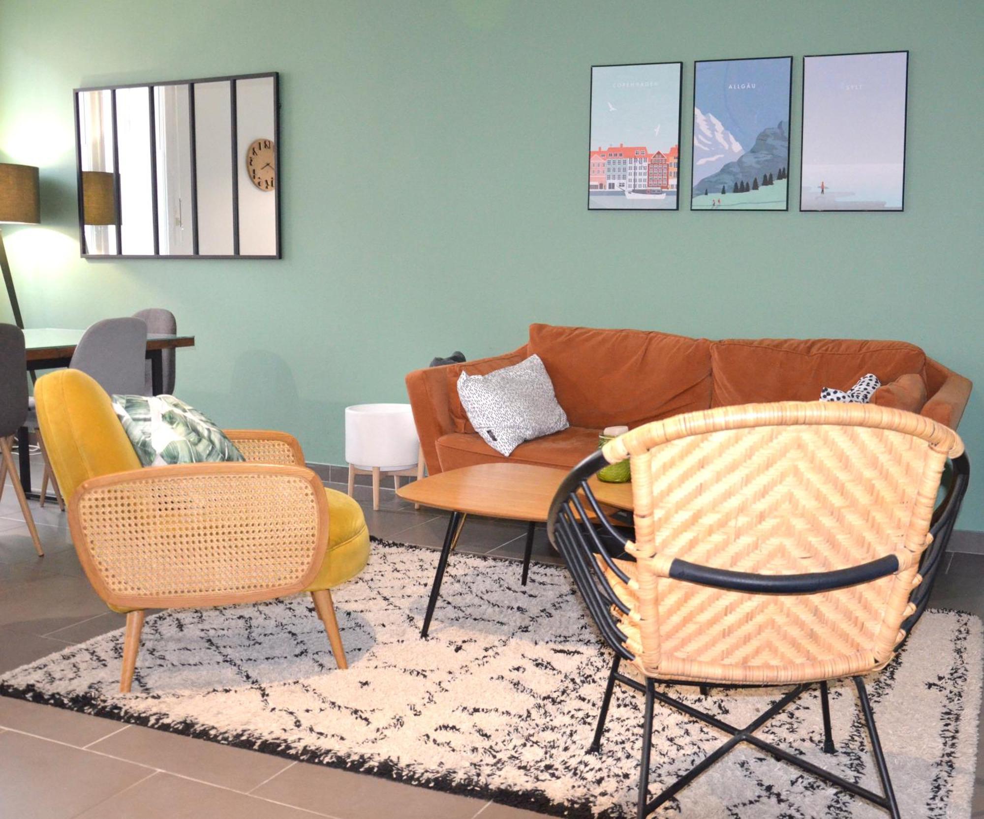 Le Cocon Troyen - 6-8P - 2 Parking Gratuits Apartment Troyes Luaran gambar