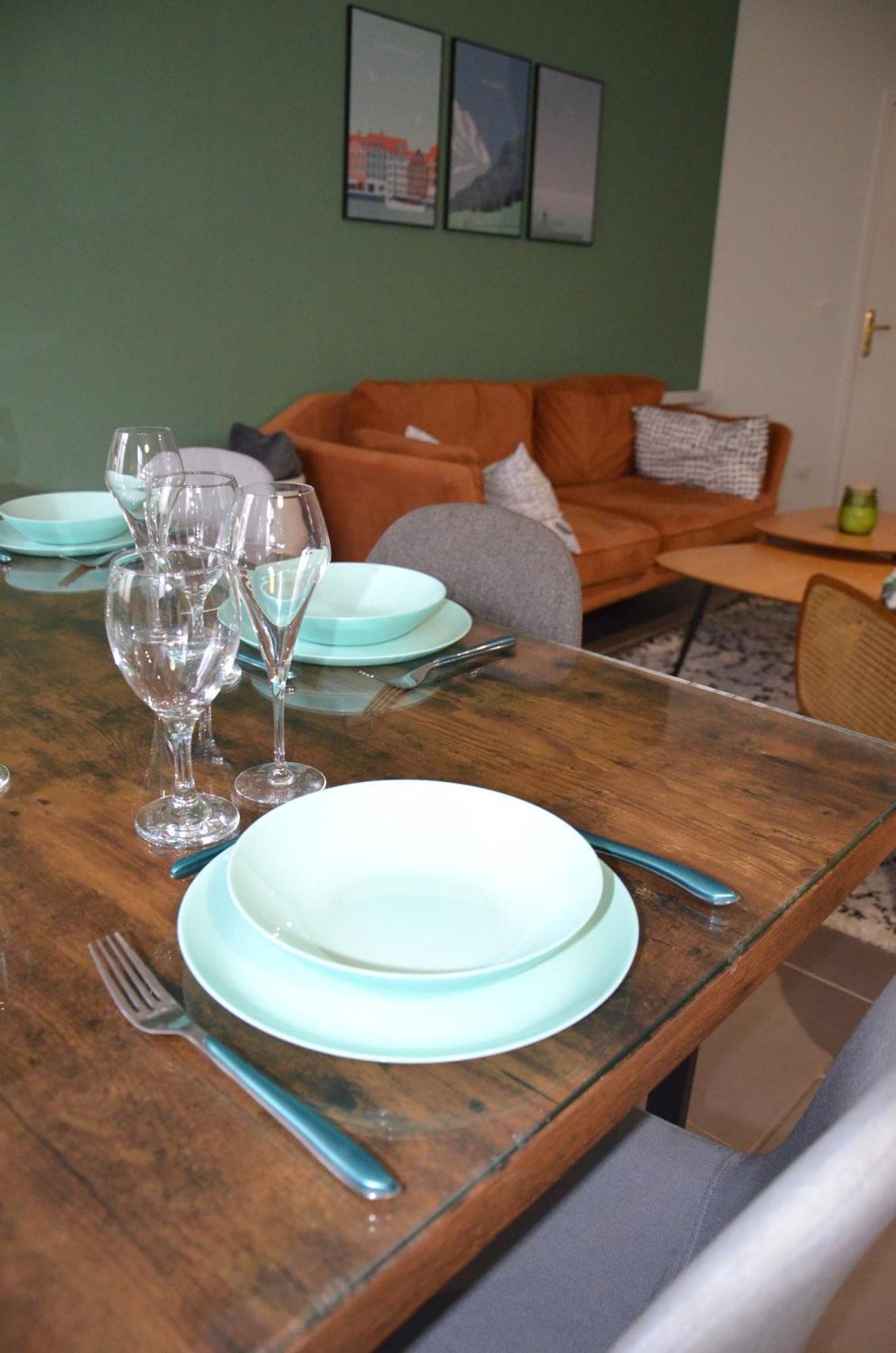 Le Cocon Troyen - 6-8P - 2 Parking Gratuits Apartment Troyes Luaran gambar