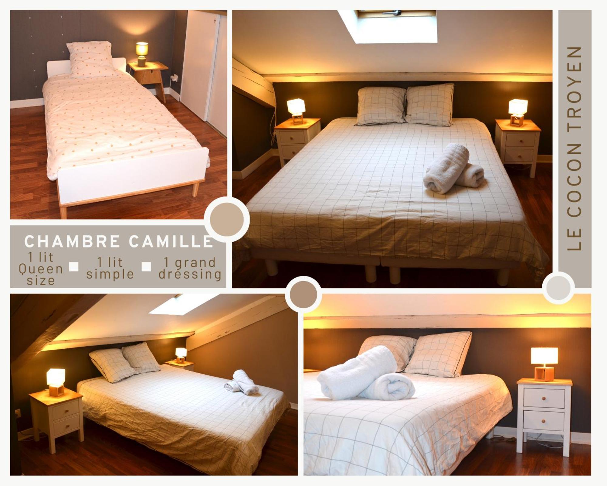Le Cocon Troyen - 6-8P - 2 Parking Gratuits Apartment Troyes Luaran gambar
